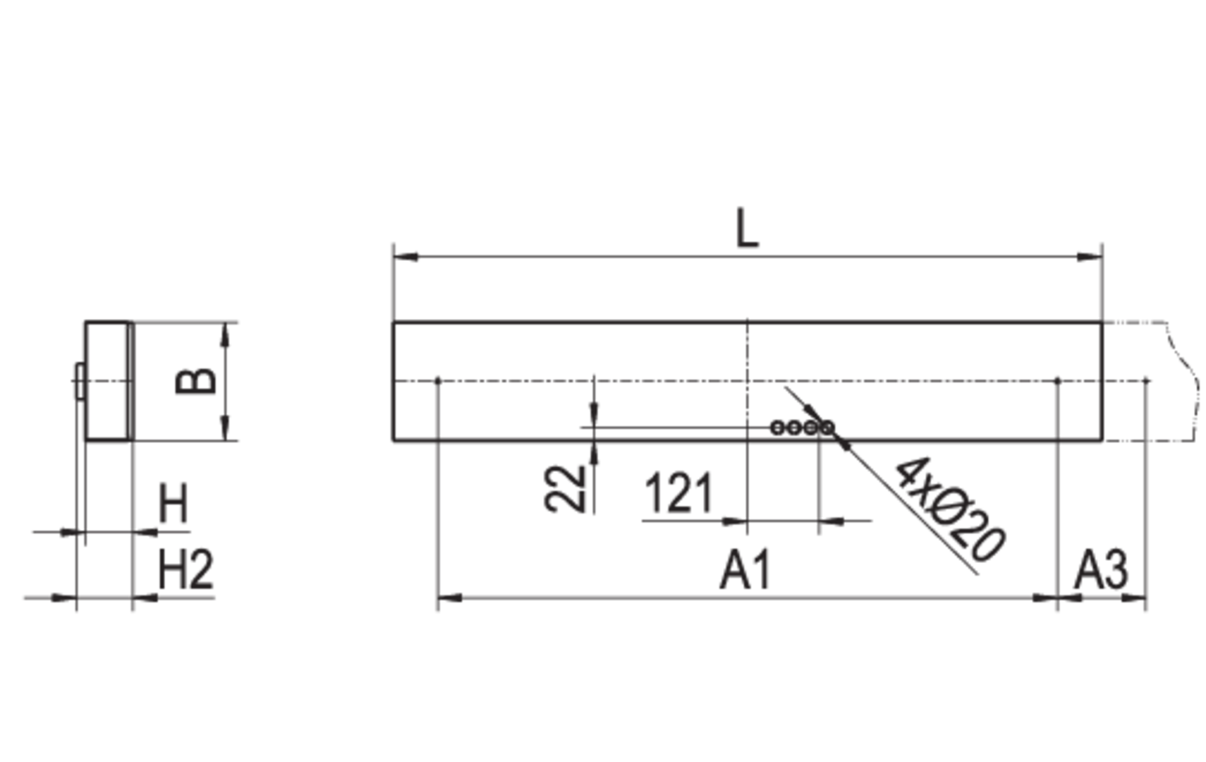 Maßzeichnung