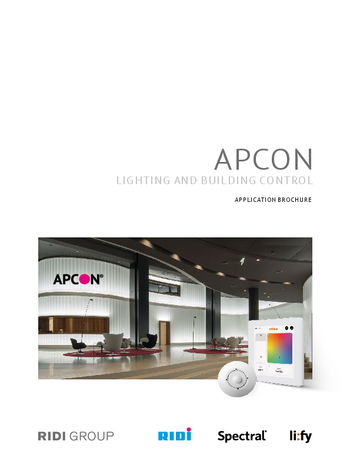 APCON Application brochure